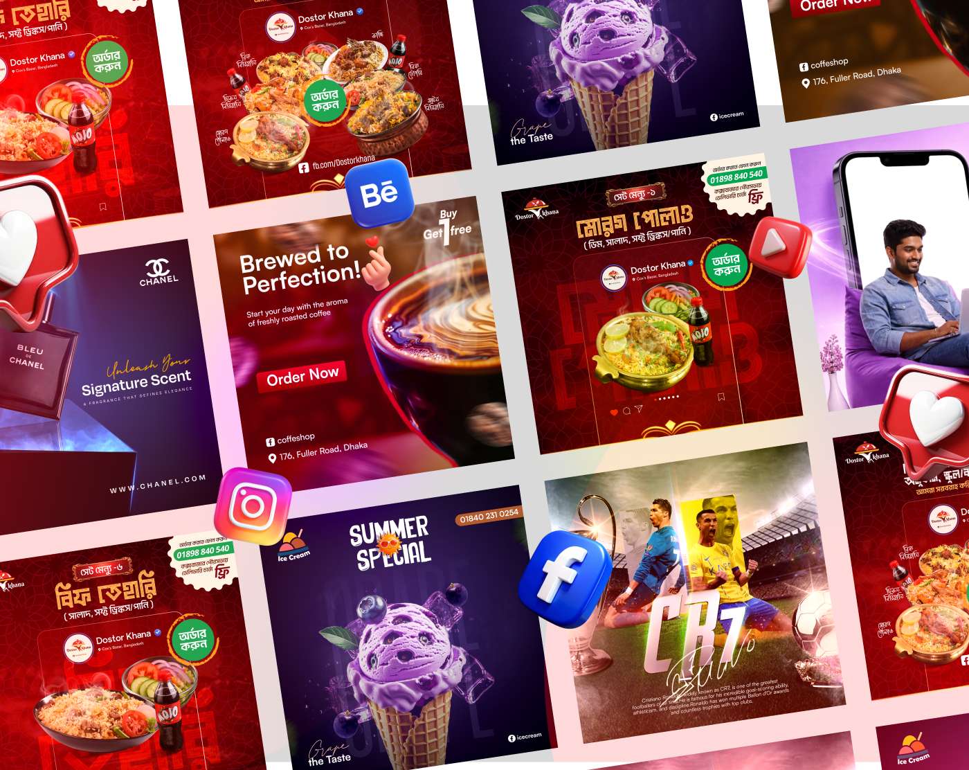 Social Media Branding Design Services